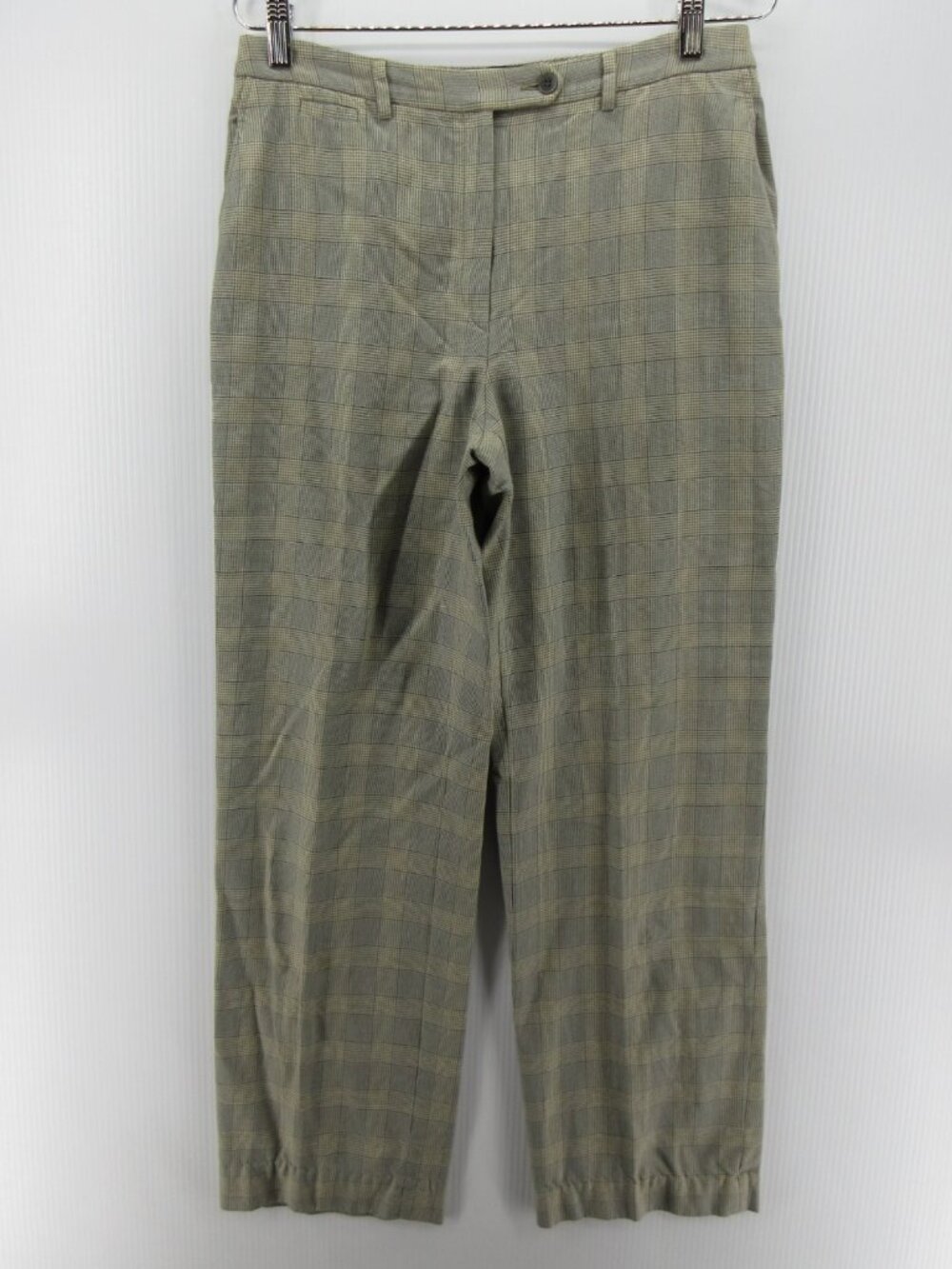 Belvest Pants 10 Peter Elliot Glen Plaid Career Trousers Italy 44